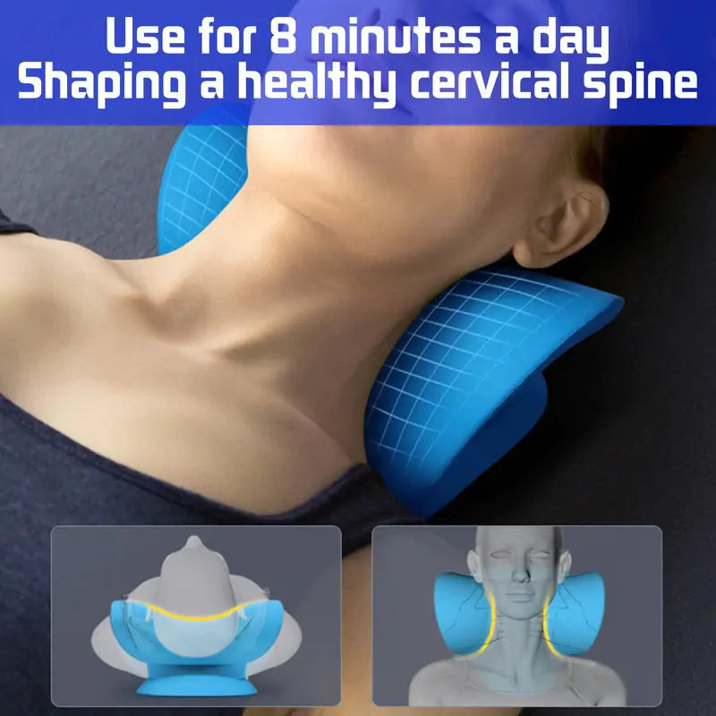 Neck Support Pillow with Elastic Memory Foam