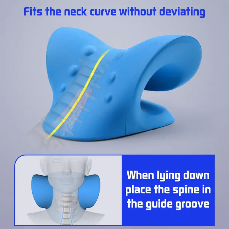 Neck Support Pillow with Elastic Memory Foam