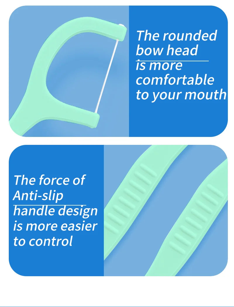 Strong & Thin Mint Professional Dental Cleaning Picks