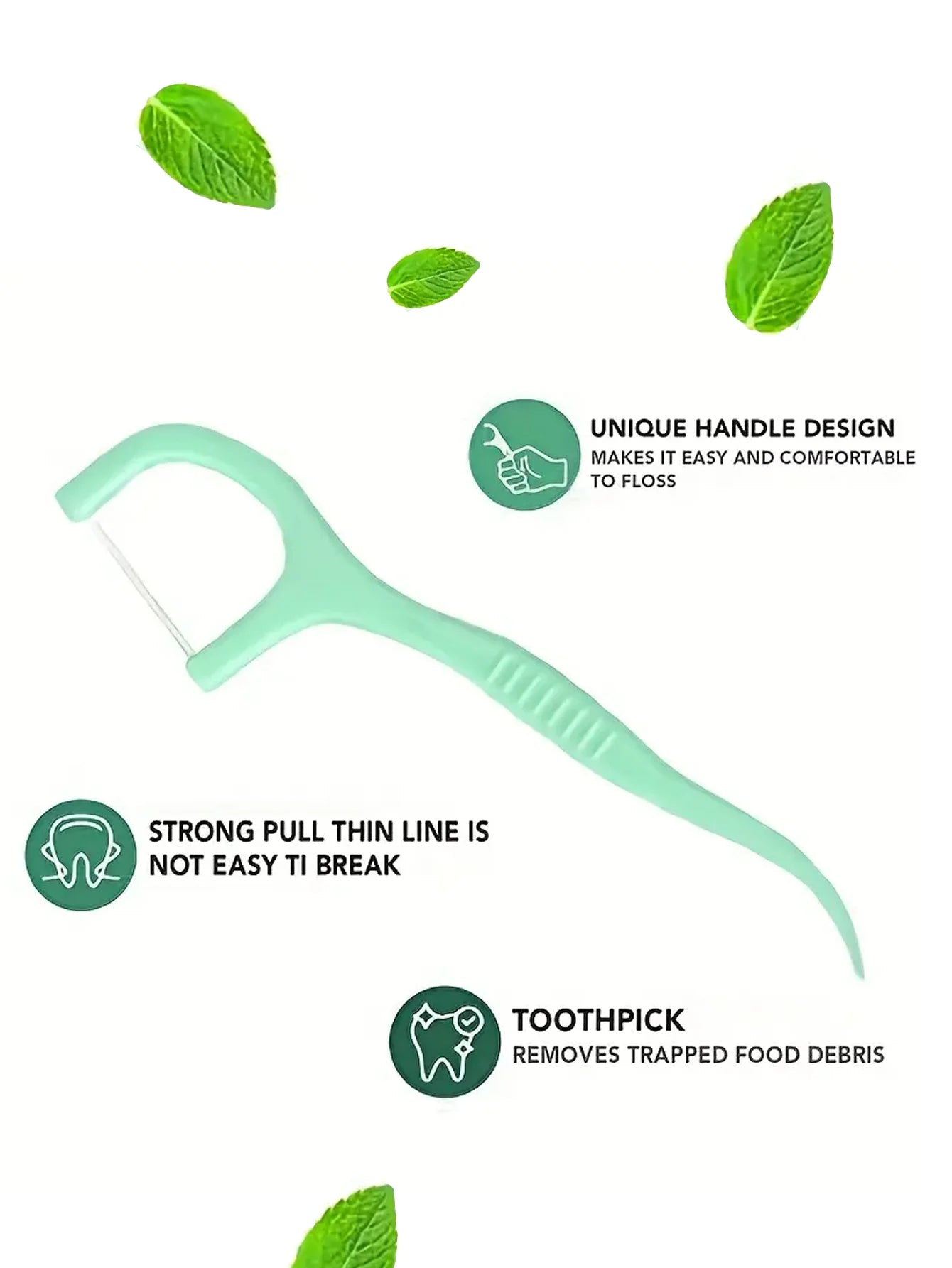 Strong & Thin Mint Professional Dental Cleaning Picks