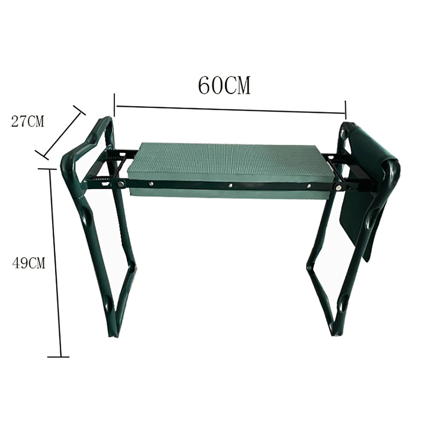Foldable Garden Kneeler and Seat with Widened EVA Cushion and Tool Bags
