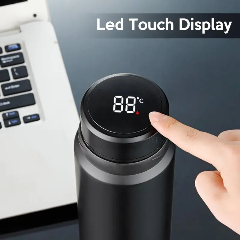 Smart Thermos with Temperature LED Display