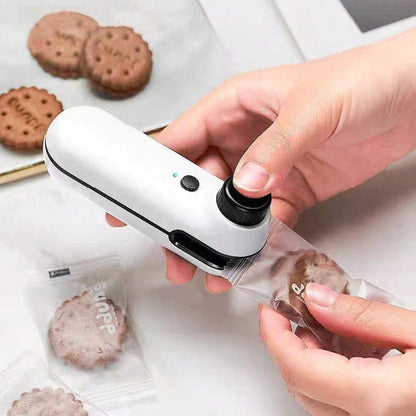 Handheld 2-in-1 Bag Sealer and Cutter