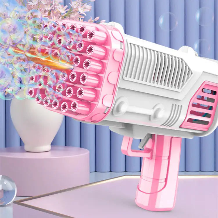 Electric Bubble Gatling Gun Toy