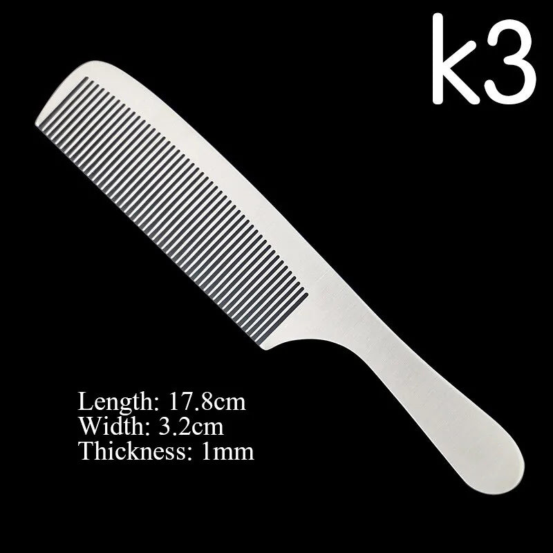 Stainless Steel Fine Tooth Hair Comb