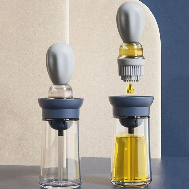 Olive Oil Dispenser with Silicone Brush