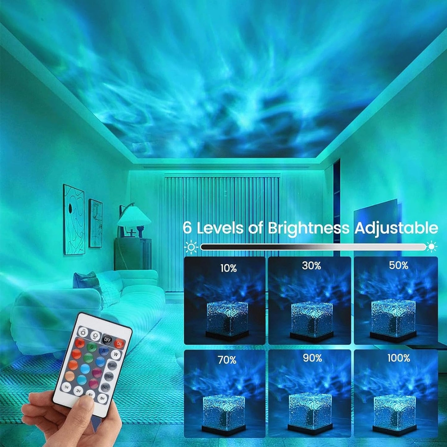 Water Ripple Night Light