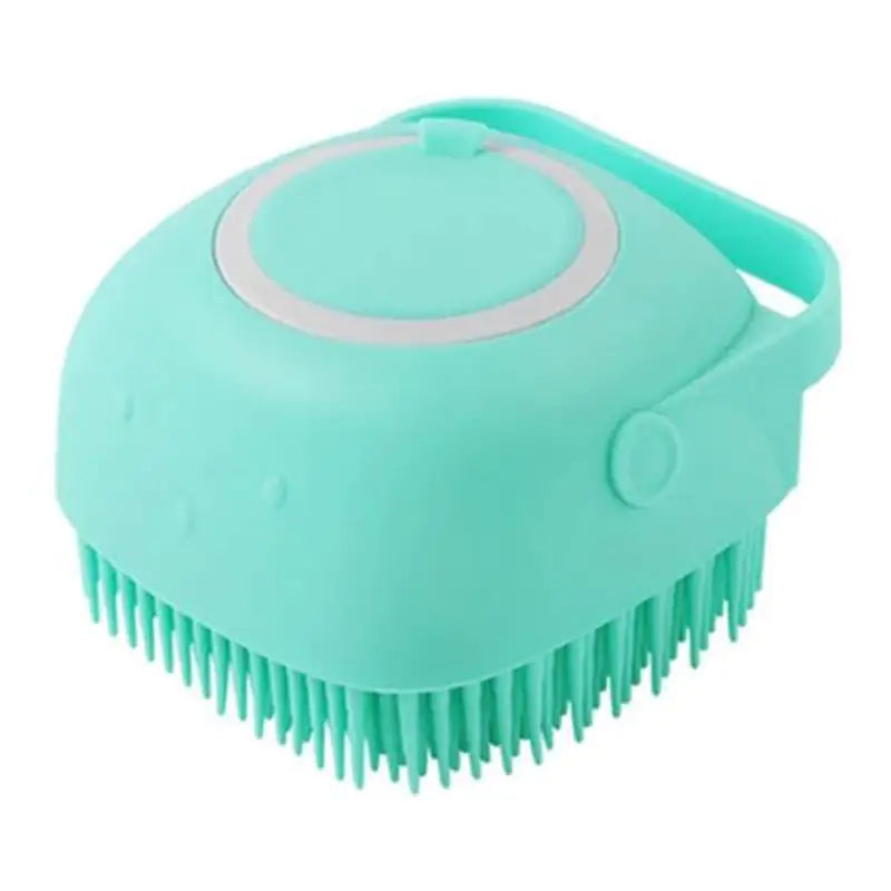 Dog Bath Brush with Soap Dispenser