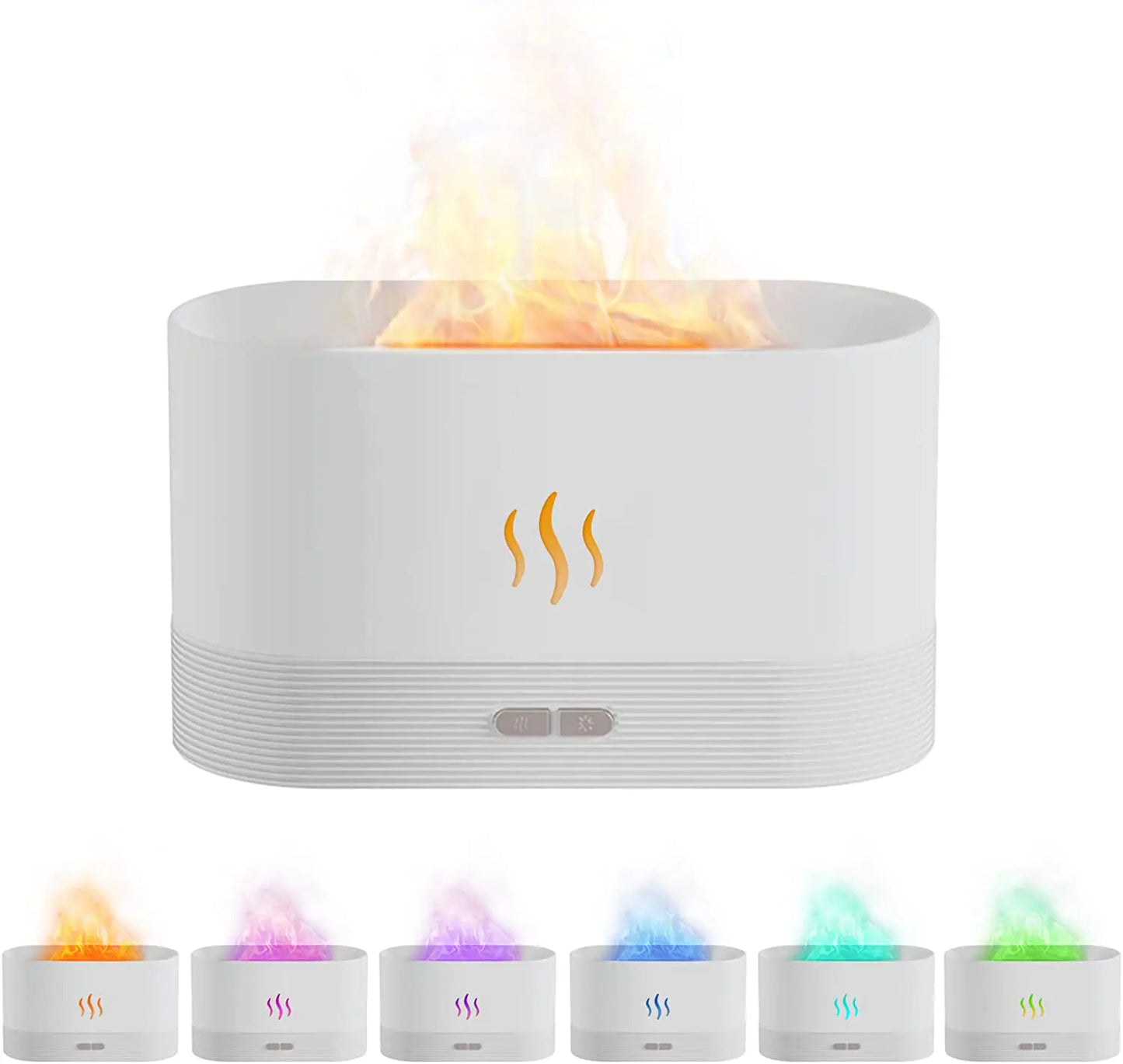 Ultrasonic Flame Essences Humidifier