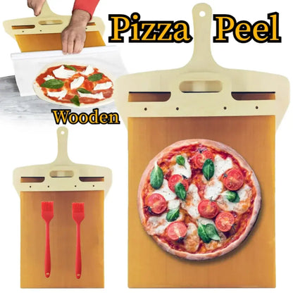 Pizza Peel Spatula Paddle with Handle