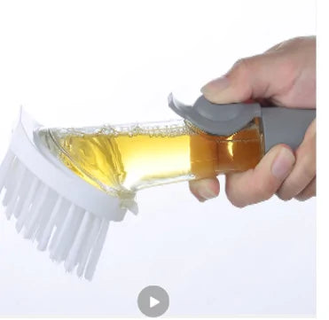 Dishwashing Brush with Soap Dispenser