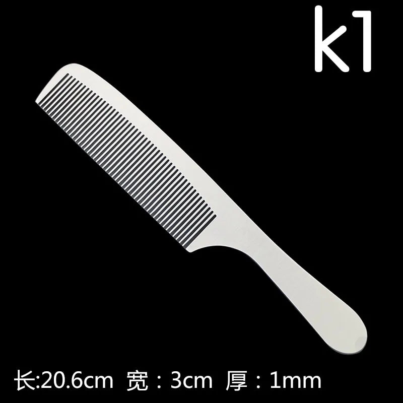 Stainless Steel Fine Tooth Hair Comb