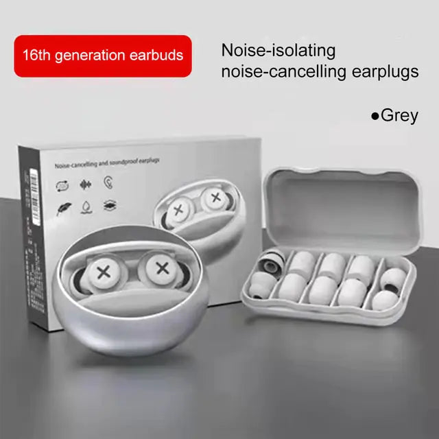 Ear Plug Set Noise Cancelling 3-Stage Technology