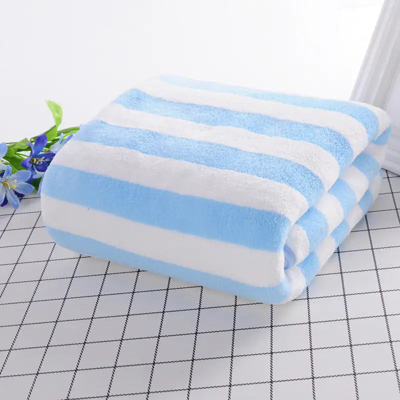 Striped Bath Towel