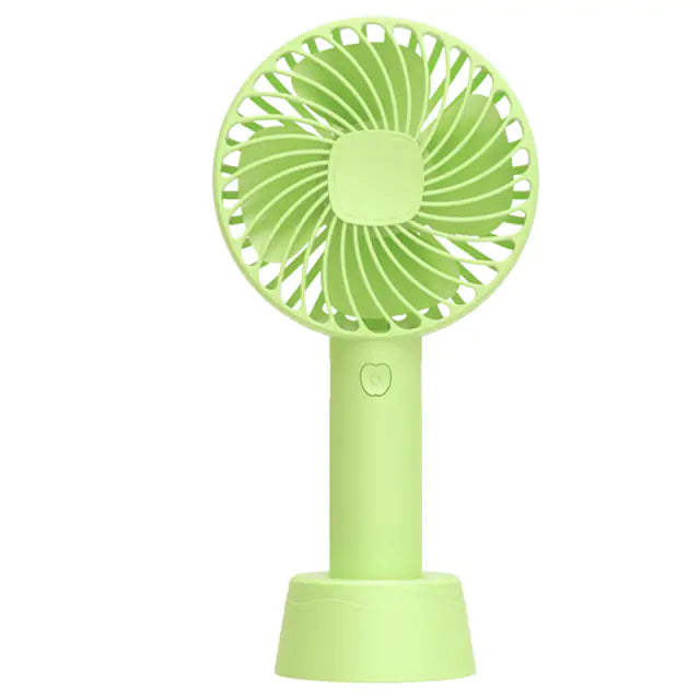 Mini Handheld Fan with USB Rechargeable Battery