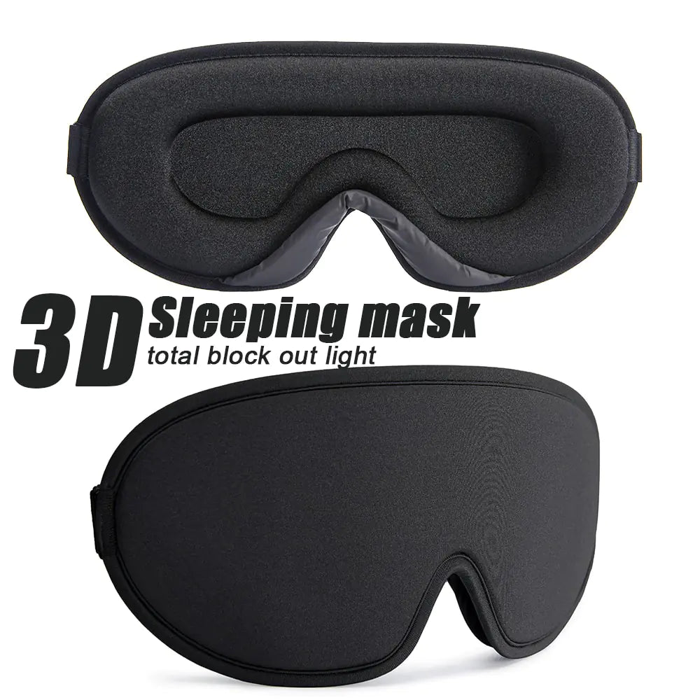 Sleep Mask Eye Protection Blackout No Light Luxury Cushion