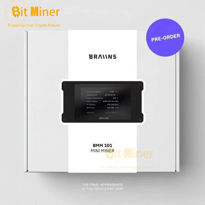 Braiins Mini Miner BMM100 (625 GH/S) Bitcoin Lottery Miner