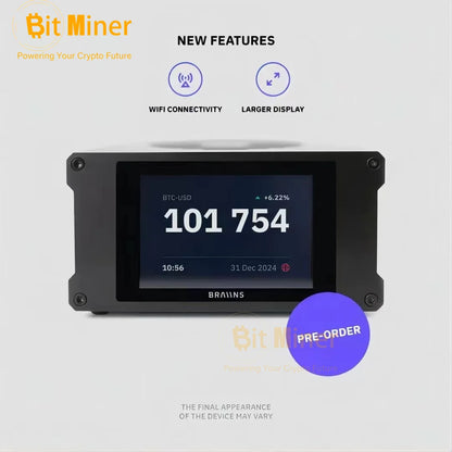 Braiins Mini Miner BMM100 (625 GH/S) Bitcoin Lottery Miner