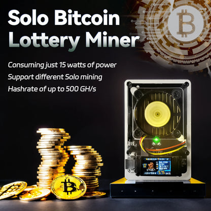 Bitaxe Ultra (500 GH/S) Bitcoin Lottery Miner