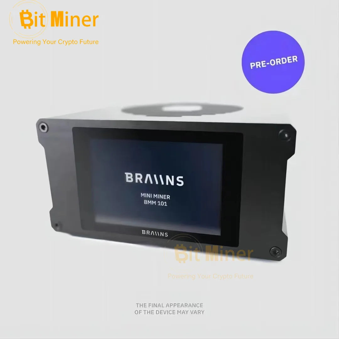 Braiins Mini Miner BMM100 (625 GH/S) Bitcoin Lottery Miner