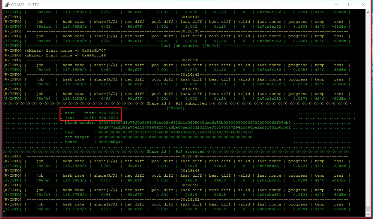 NMMiner USB NO LED (119 KH/S) Bitcoin Lottery Miner