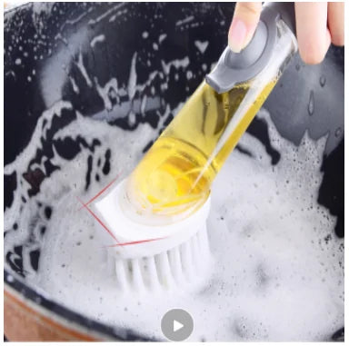 Dishwashing Brush with Soap Dispenser