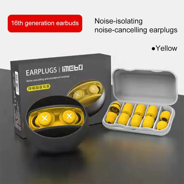 Ear Plug Set Noise Cancelling 3-Stage Technology