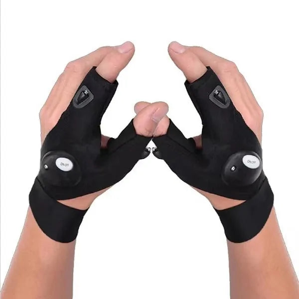 Finger LED Flashlight Glove