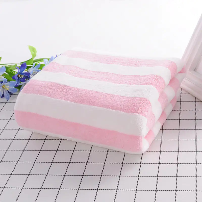 Striped Bath Towel