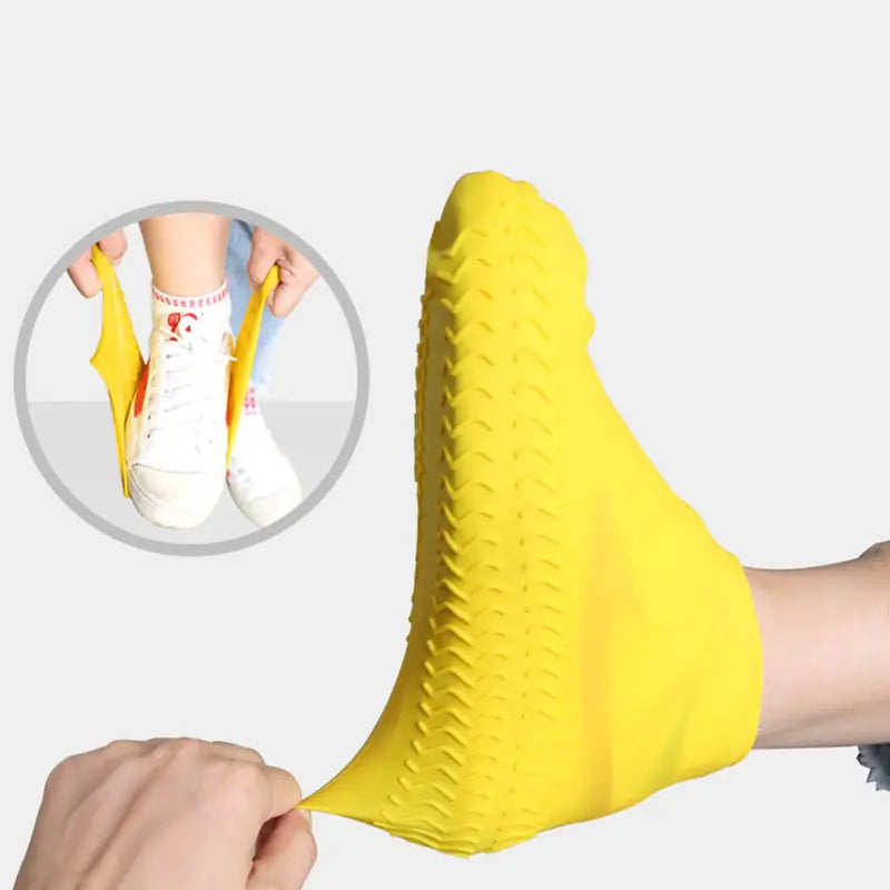 Waterproof Silicone Shoe Covers for Rainy Days