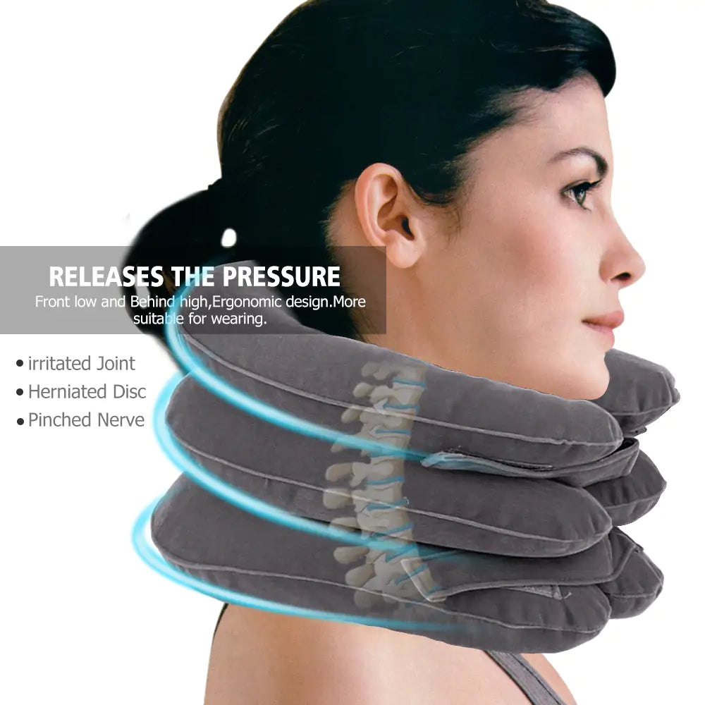 Inflatable Neck Support Pillow