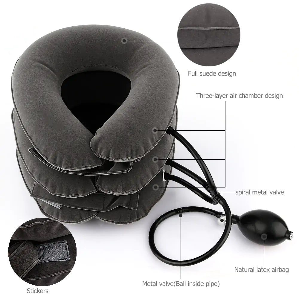 Inflatable Neck Support Pillow