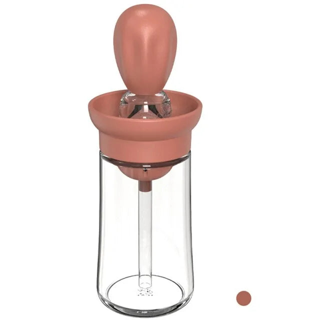 Olive Oil Dispenser with Silicone Brush