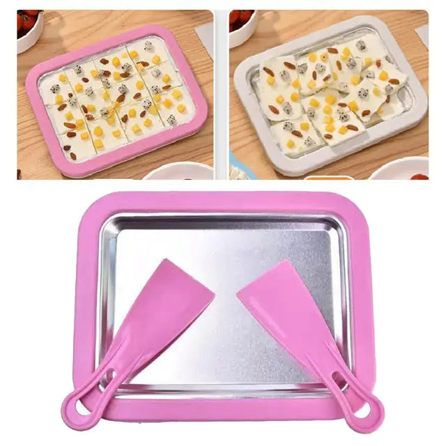 Instant Ice Cream Cold Plate