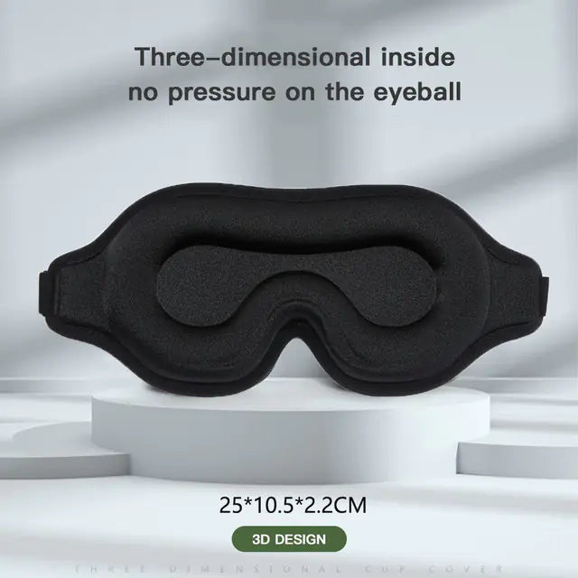 Sleep Mask Eye Protection Blackout No Light Luxury Cushion