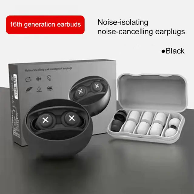 Ear Plug Set Noise Cancelling 3-Stage Technology