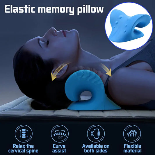 Neck Support Pillow with Elastic Memory Foam