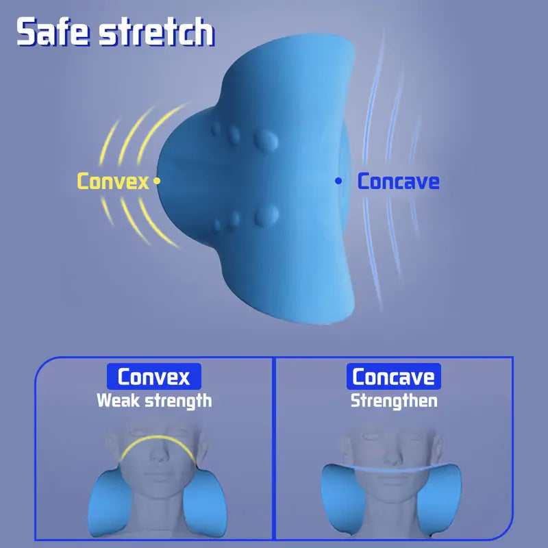 Neck Support Pillow with Elastic Memory Foam