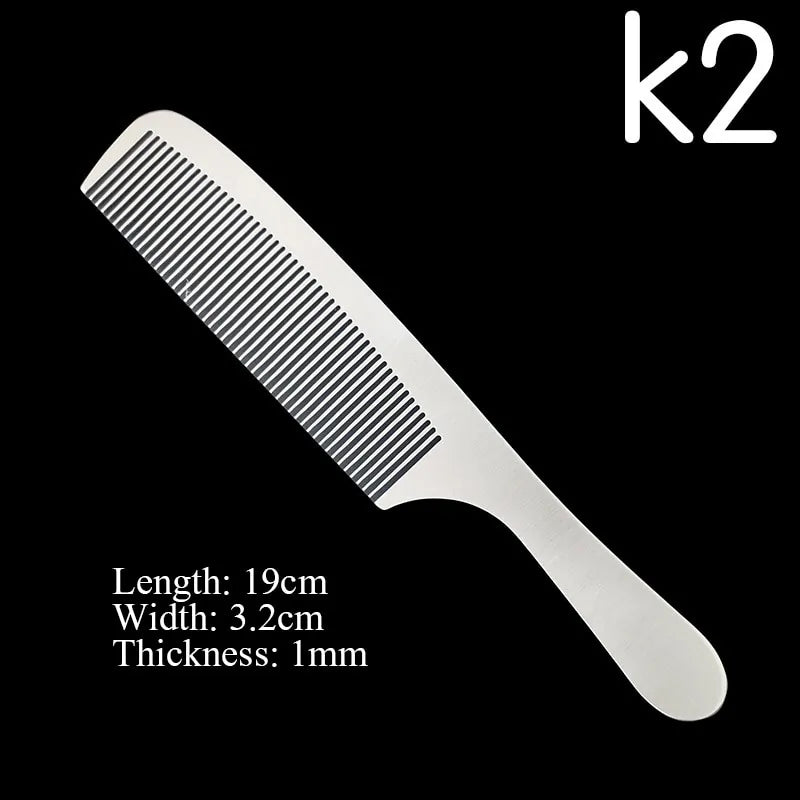 Stainless Steel Fine Tooth Hair Comb