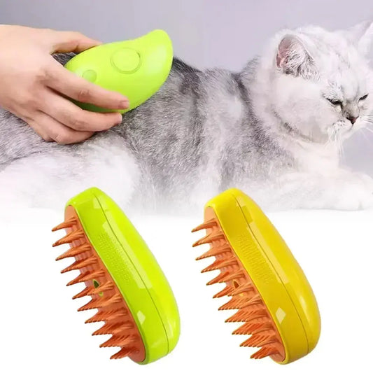 Cat Steam Brush Grooming Tool