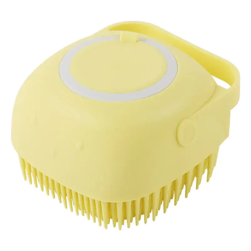 Dog Bath Brush with Soap Dispenser