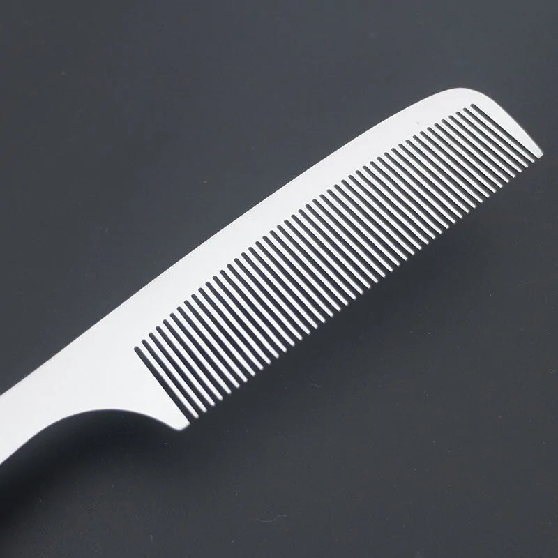 Stainless Steel Fine Tooth Hair Comb