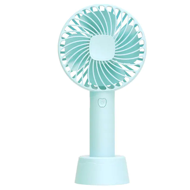 Mini Handheld Fan with USB Rechargeable Battery