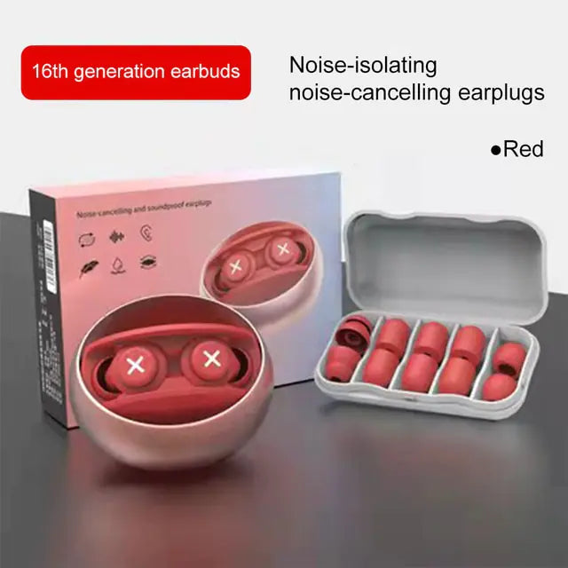 Ear Plug Set Noise Cancelling 3-Stage Technology